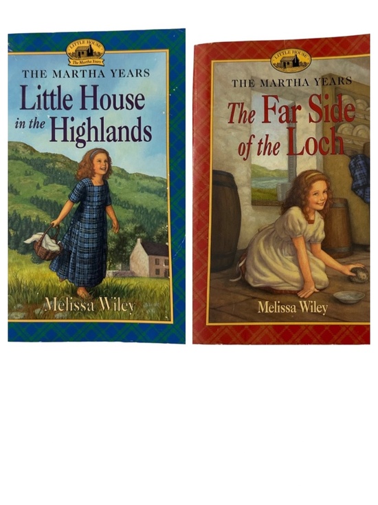 Little House Other - Lot (2) Martha Years Books #1 #2 Little House in the Highlands Far Side of Loch